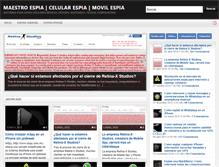 Tablet Screenshot of maestroespia.com